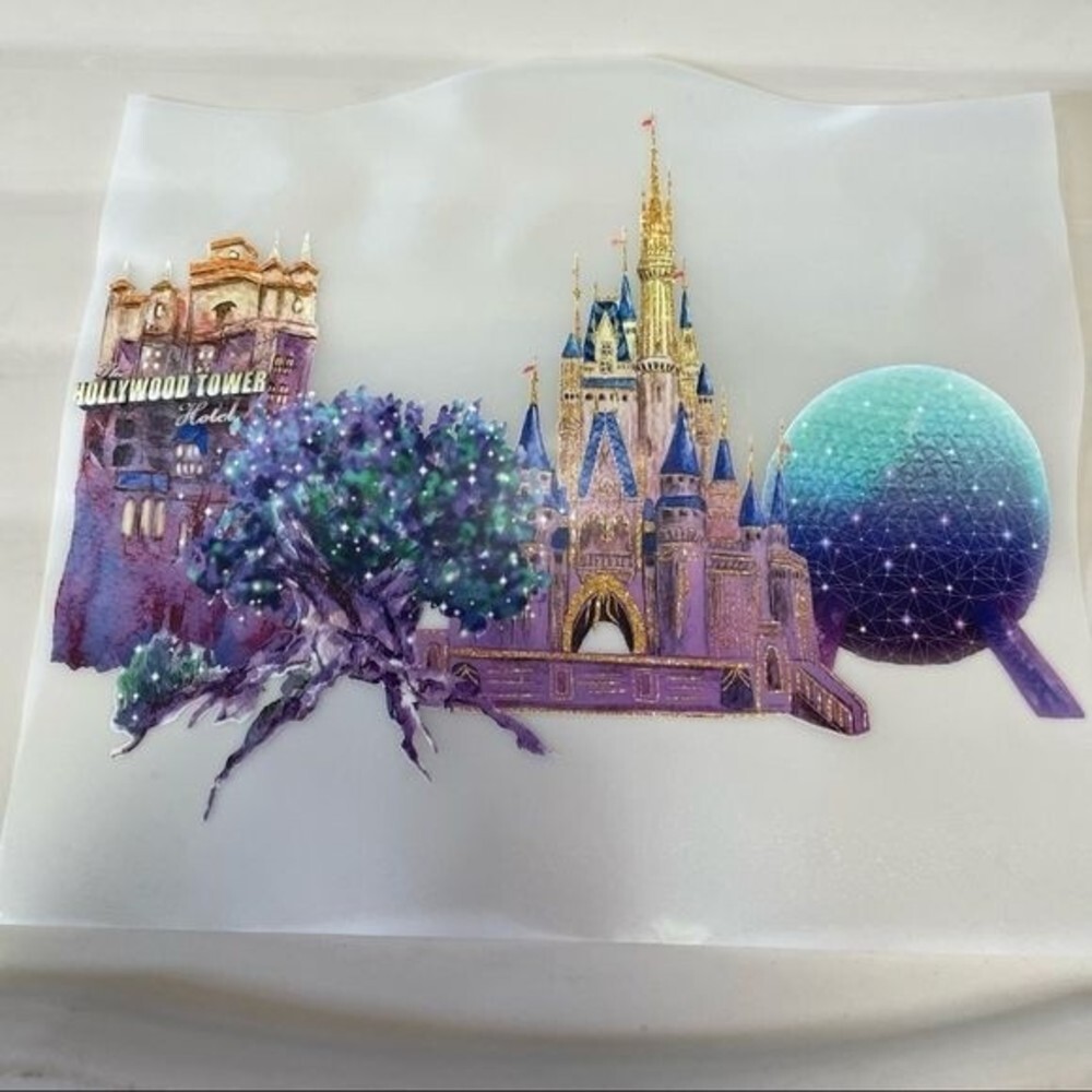 Disney 4 Parks iron on HTV heat transfer vinyl​